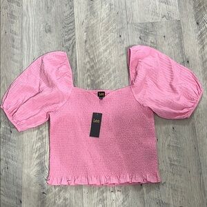 Lee Pink Blouse with Elegant Design